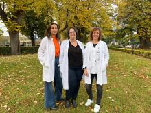 Susanna Estebe, Laura Vergés i Pilar Ávila